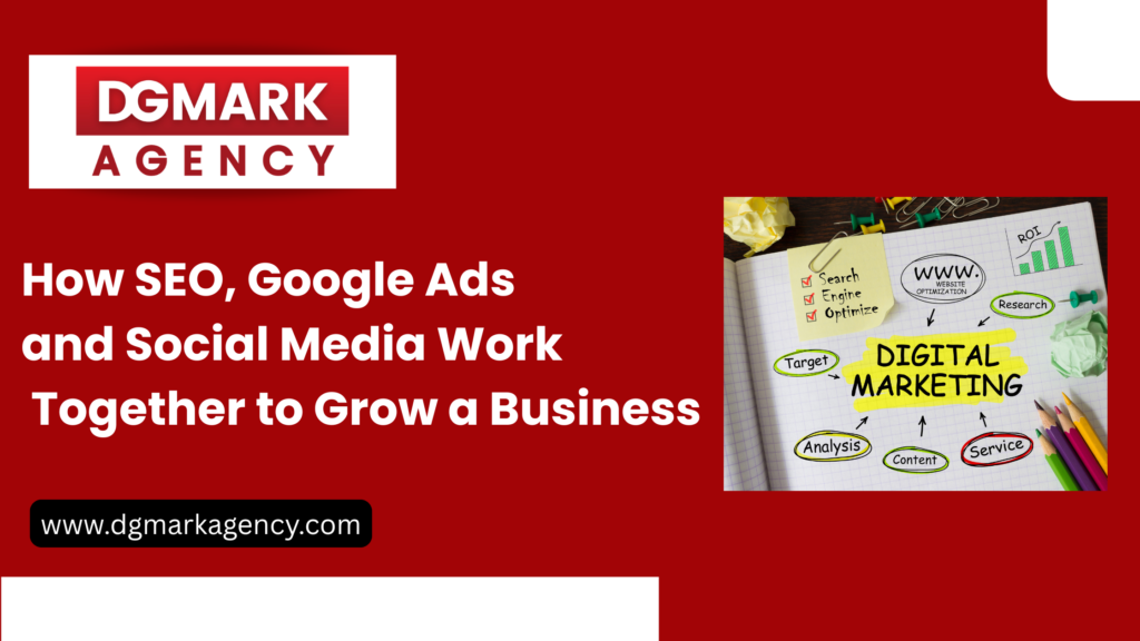 How SEO, Google Ads and Social Media Work Together